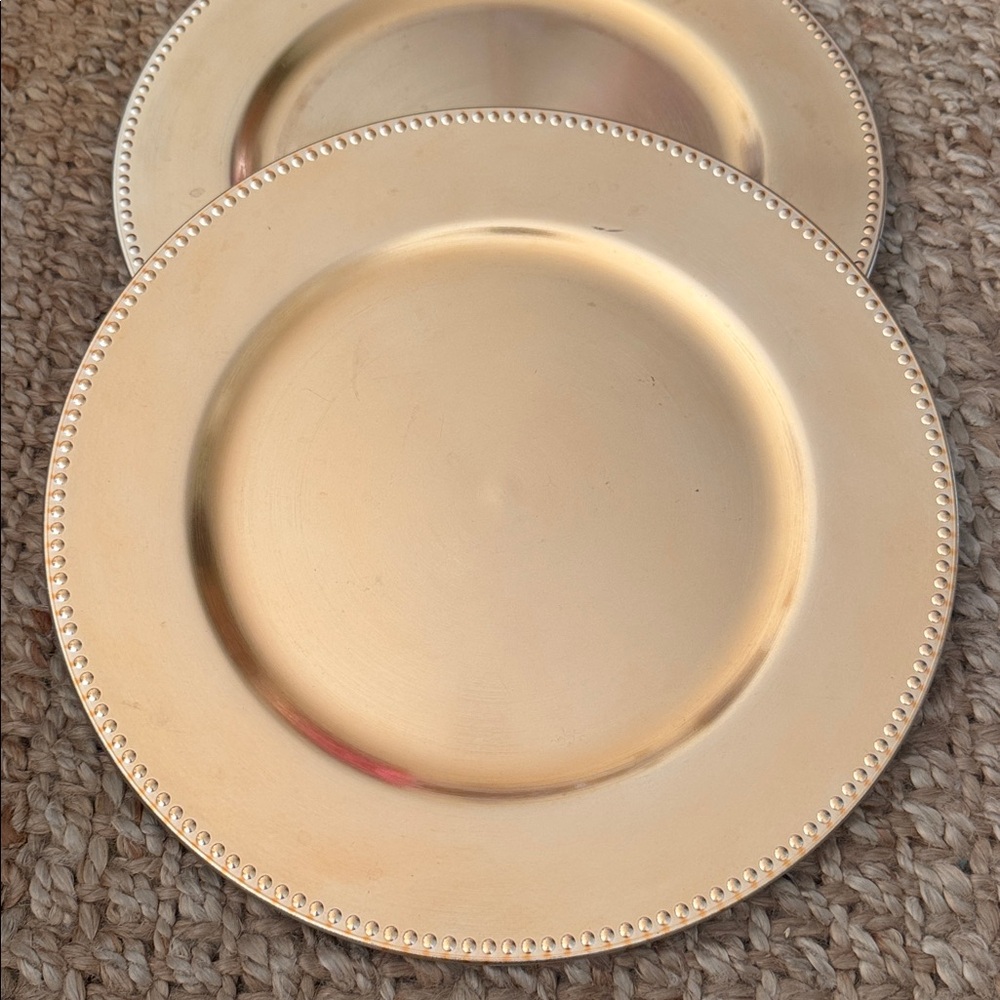 Large serving plates Gold tray charcuterie board catering bundle